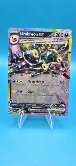 Pokemon TCG Umbreon EX 60/131 Double Rare Prismatic Evolutions Card - Image 1