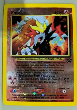 Entei - Black Star Promo 34 Reverse Holo 2001 Pokemon Card - Image 1