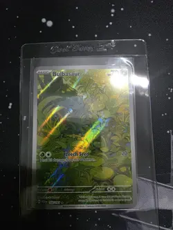 Pokemon TCG Bulbasaur Scarlet & Violet 151 Art Rare Card 166/165 - Image 1