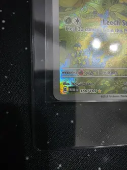 Pokemon TCG Bulbasaur Scarlet & Violet 151 Art Rare Card 166/165 - Image 3