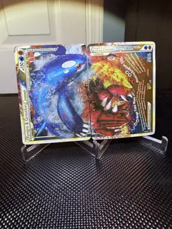 Kyogre and Groudon Legend Holo Rare Card 88/90 Undaunted HGSS - Image 3