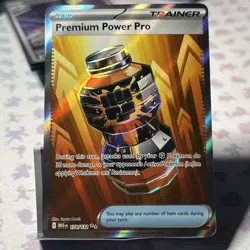 Pokemon Premium Power Pro Ultra Rare Holo Trainer-Item Card Me01 174/132 - Image 1