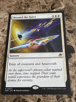 BEYOND THE QUIET Magic Gathering MTG Edge of Eternities - Image 1