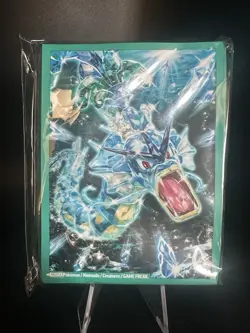 65 Ct Gyarados EX Premium Collection Gyarados Pokemon Card Sleeves New Sealed - Image 1