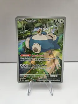 Pokemon Snorlax 051 SV Promo Holo English Scarlet & Violet 151 Card - Image 1