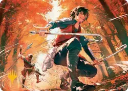 Jet, Rebel Leader (26/54) Gold Stamped Art Card - Avatar: TLA NM [MTG] - Image 1