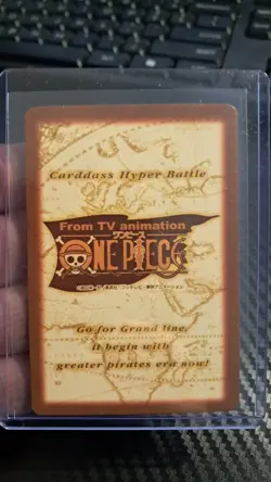 BANDAI One Piece Hyper Battle C428 GEAR LUFFY HOLO FOIL SCARCE VINTAGE CARD TCG - Image 2