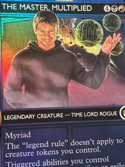 MTG Magic Doctor Who X1 SHOWCASE FOIL The Master, Multiplied (NM/MINT) - Image 3