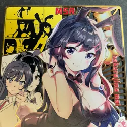 Goddess Story Gold METAL Card - #062/100! **LAST ONE!** - Mai Bunny Girl Anime - Image 2