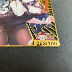 Goddess Story Gold METAL Card - #062/100! **LAST ONE!** - Mai Bunny Girl Anime - Image 4