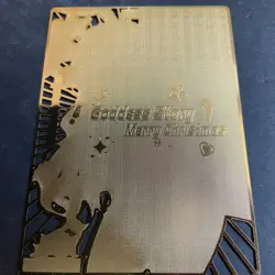 Goddess Story Gold METAL Card - #062/100! **LAST ONE!** - Mai Bunny Girl Anime - Image 5