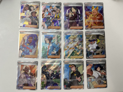 Pokemon Full Art Trainer Supporter Card Lot Of 12 - All Near Mint - Image 1