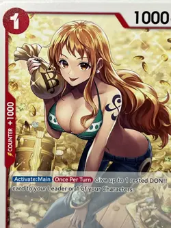Nami ST01-007 Pre-Release Tournament Pack Vol. 3 Promotion Card - Image 1