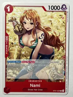 Nami ST01-007 Pre-Release Tournament Pack Vol. 3 Promotion Card - Image 2