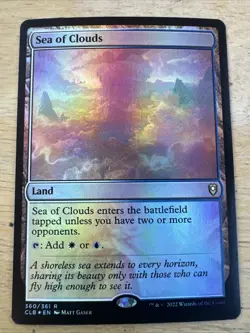 🧙Sea Of Clouds R 360/361 Foil CLB: Commander Legends MTG - Image 1