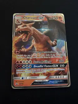 Pokemon Charizard GX SM195 Sm Promo Holo 250 HP Dragon Card - Image 1