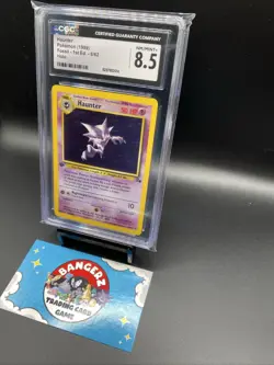 CGC 8.5 Haunter 1999 Fossil 1st Edition 6/62 Holo Pokemon Card - Image 2