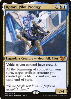 Kotori, Pilot Prodigy Commander: Kamigawa: Neon Dynasty Regular - Image 1