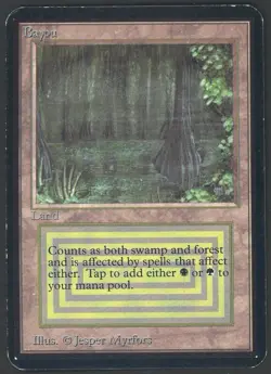 1993 MTG Magic The Gathering Alpha Bayou - Image 1