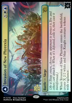 MTG Invasion of New Phyrexia // Teferi Akosa of Zhalfir [March of the Machine Pr - Image 1