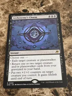 ARCHENEMY'S CHARM Magic Gathering MTG Edge of Eternities - Image 1