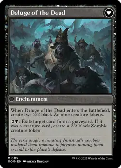 MTG Invasion of Innistrad // Deluge of the Dead [March of the Machine] Near Mint - Image 2