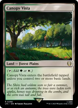 MTG Canopy Vista [The Lord of the Rings: Tales of Middle-Earth Commander] Near M - Image 1