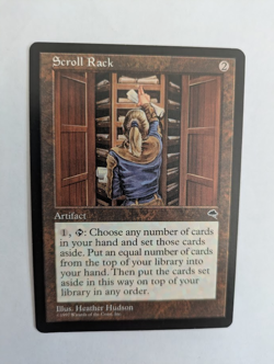 Scroll Rack Tempest MTG NM Free shipping with tracking - Image 1