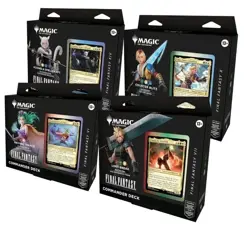 Magic: The Gathering Final Fantasy Commander Deck Bundle -4 Decks In Sealed Case - Image 1