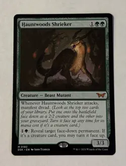 MTG Hauntwoods Shrieker - Duskmourn: House of Horror LP - Image 1