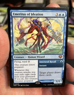 Emeritus of Ideation Secrets of Strixhaven Mythic Rare NM - Image 1