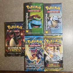 Pokemon Generation Pack Art, Plasma Storm, Next Destinies, Charizard, No Cards - Image 1