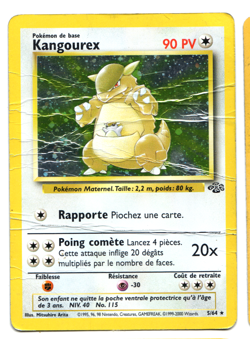 (Heaviest Play) Kangaskhan (Kangourex) 5/64 Jungle FRENCH Holo Rare Pokemon Card - Image 1
