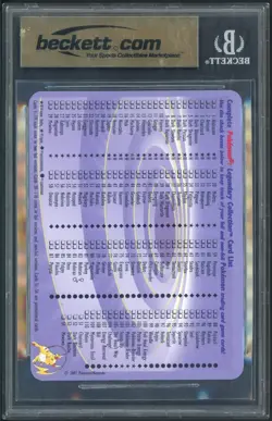 2002 Pokemon Legendary Collection Box Topper S1 Charizard Jumbo BGS 9.5 GEM MINT - Image 3