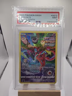 Pokemon TCG - Deoxys GG12/GG70 Full Art PSA 9 MINT - Pokemon Crown Zenith 2023👽 - Image 1