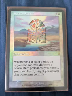 Karmic Justice FOIL Odyssey LP White Rare MTG Magic the Gathering - Image 3