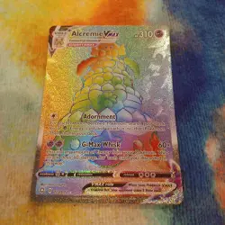Alcremie VMAX 073/072 Full Art Rainbow Secret Rare Pokemon Shining Fates - Image 1
