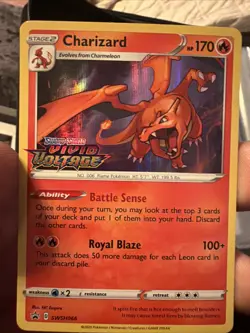 Charizard - SWSH066 - Prerelease Promo NM, English Pokemon SWSH Black Star Promo - Image 1