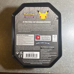 Pokemon 25th Anniversary Celebration Tin Charizard With Promo No Pack - Image 2