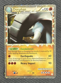 Pokemon Donphan Prime Heartgold & Soulsilver107/123 Holo - NM - Image 2