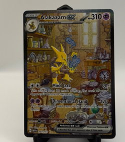 Pokemon Alakazam EX 201/165 Scarlet & Violet 151 Special Illustration Rare - Image 1