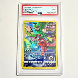 2023 Deoxys PSA 9 GG12/GG70 Crown Zenith: Galarian Gallery Pokemon Holo - Image 2