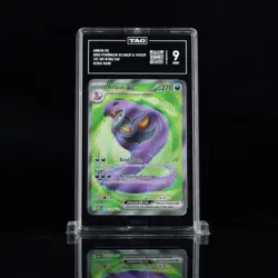 Arbok ex 2023 Pokemon 151 Ultra Rare #185/165 | TAG 9 Mint Scarlet & Violet - Image 1