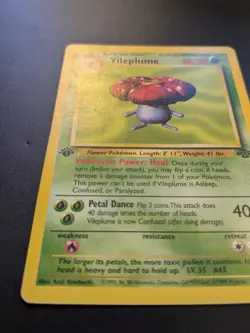 Vileplume 31/64 Jungle - 1st Edition Regular - MP/HP - Vintage Pokemon WOTC 1999 - Image 4