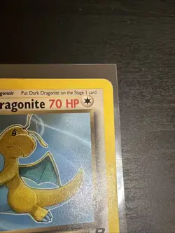 Pokemon Dark Dragonite 1st Edition Non-Holo WOTC 2000 Team Rocket 22/82 HP - Image 4
