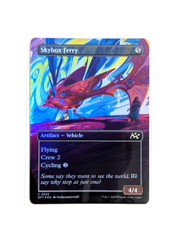 Skybox Ferry C 0332 Borderless FOIL MTG Aetherdrift DFT EN NM/M - Image 1