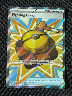 Fighting Gong 168/132 Ultra Rare Full Art Pokemon Mega Evolution ENG NM - Image 1