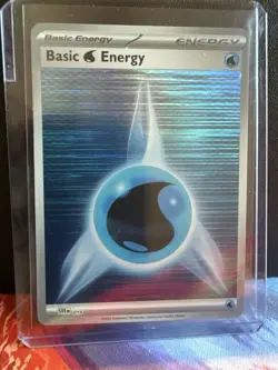 Water Energy 019 (Horizontal Holo) Black Bolt & White Flare Pokemon TCG - Image 1