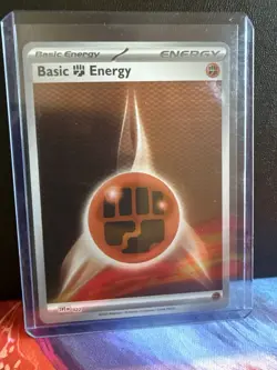 Pokemon TCG - Fighting Energy - 022 (Horizontal Holo) - Black Bolt & White Flare - Image 1