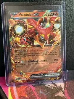 Pokemon TCG Volcanion EX 031/159 Holo SV09 Journey Together - Image 1